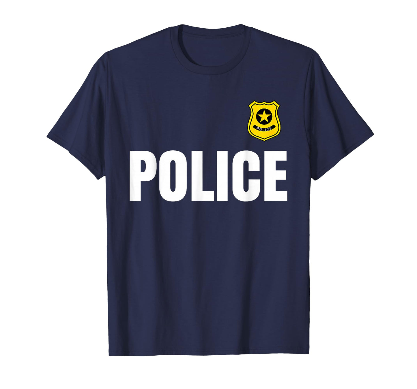 Policeman Police Officer Costume Police Officer Halloween T-Shirt