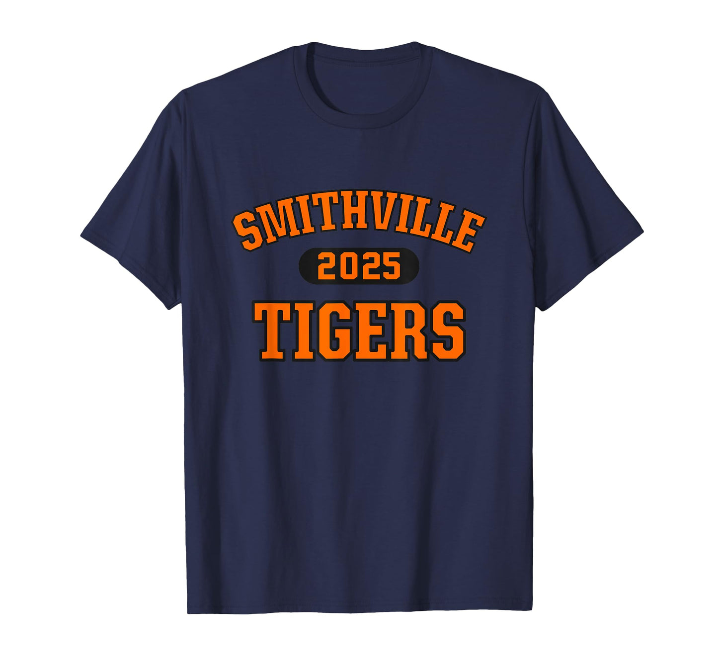 Smithville Tigers High School Arch 2025 T-Shirt