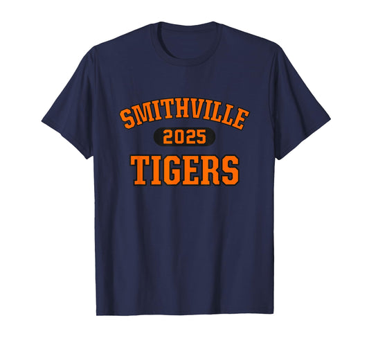 Smithville Tigers High School Arch 2025 T-Shirt