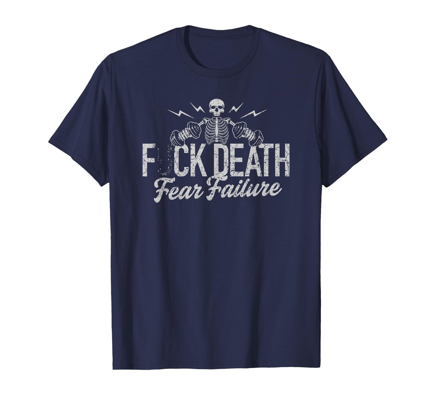 death fear failure vintage boxing gym fitness T-Shirt