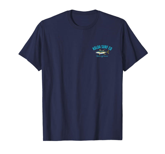 Koloa Surf Yellow Fin Tuna Logo Lightweight, Graphic T-Shirt