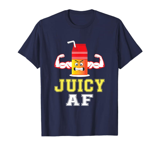 Juicy AF Juice Box Gym Fitness Shirt T-Shirt
