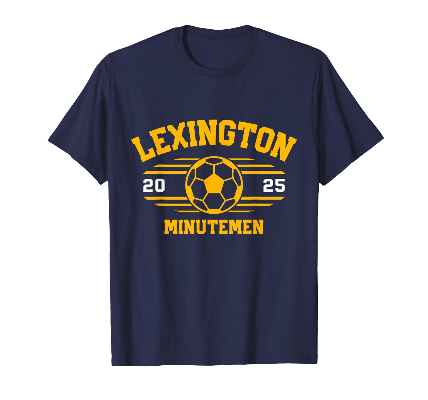 Lexington Minutemen Soccer Ball 2025 T-Shirt
