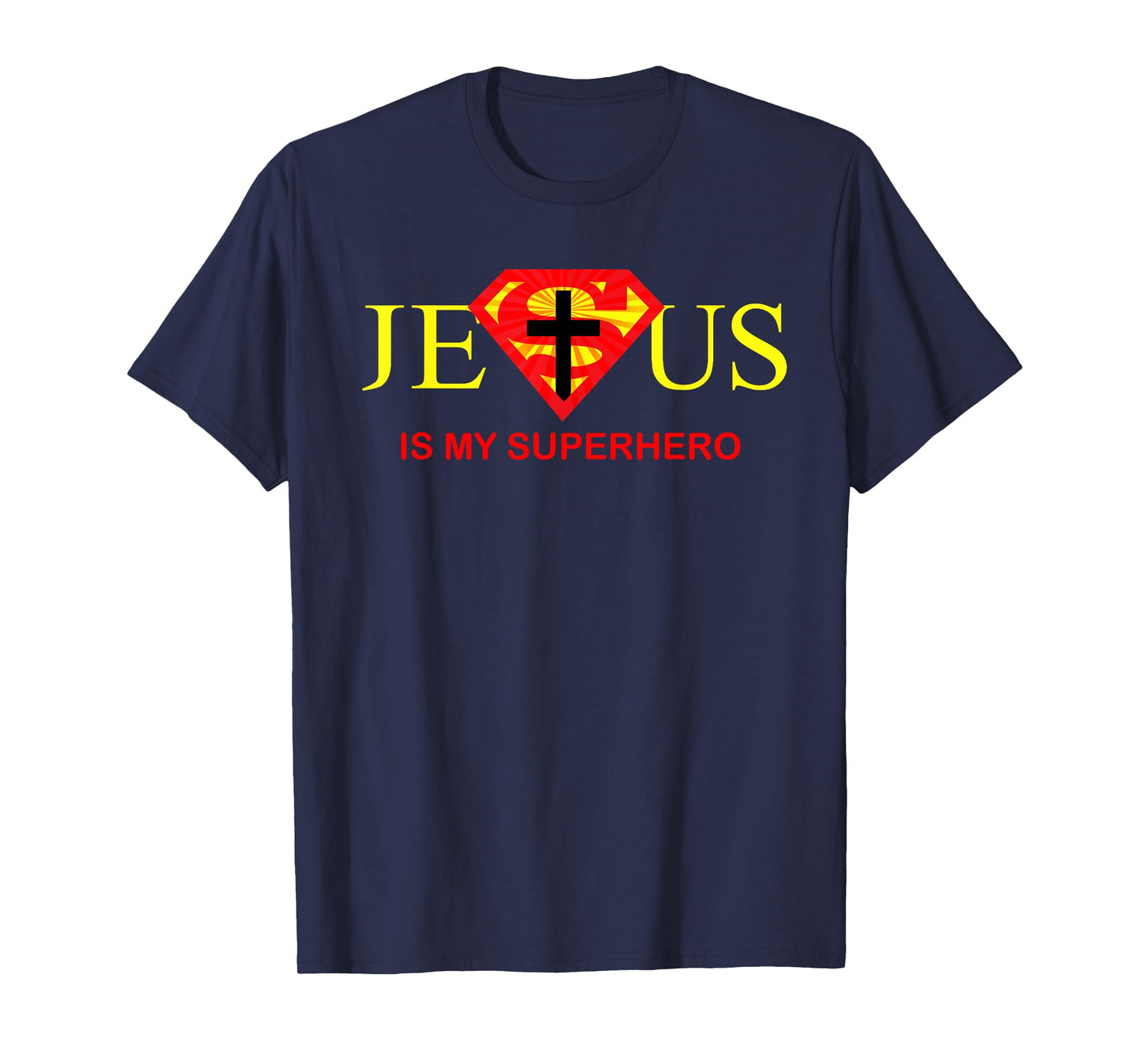 Jesus Is My Superhero Cute Powerful Christian T-Shirt