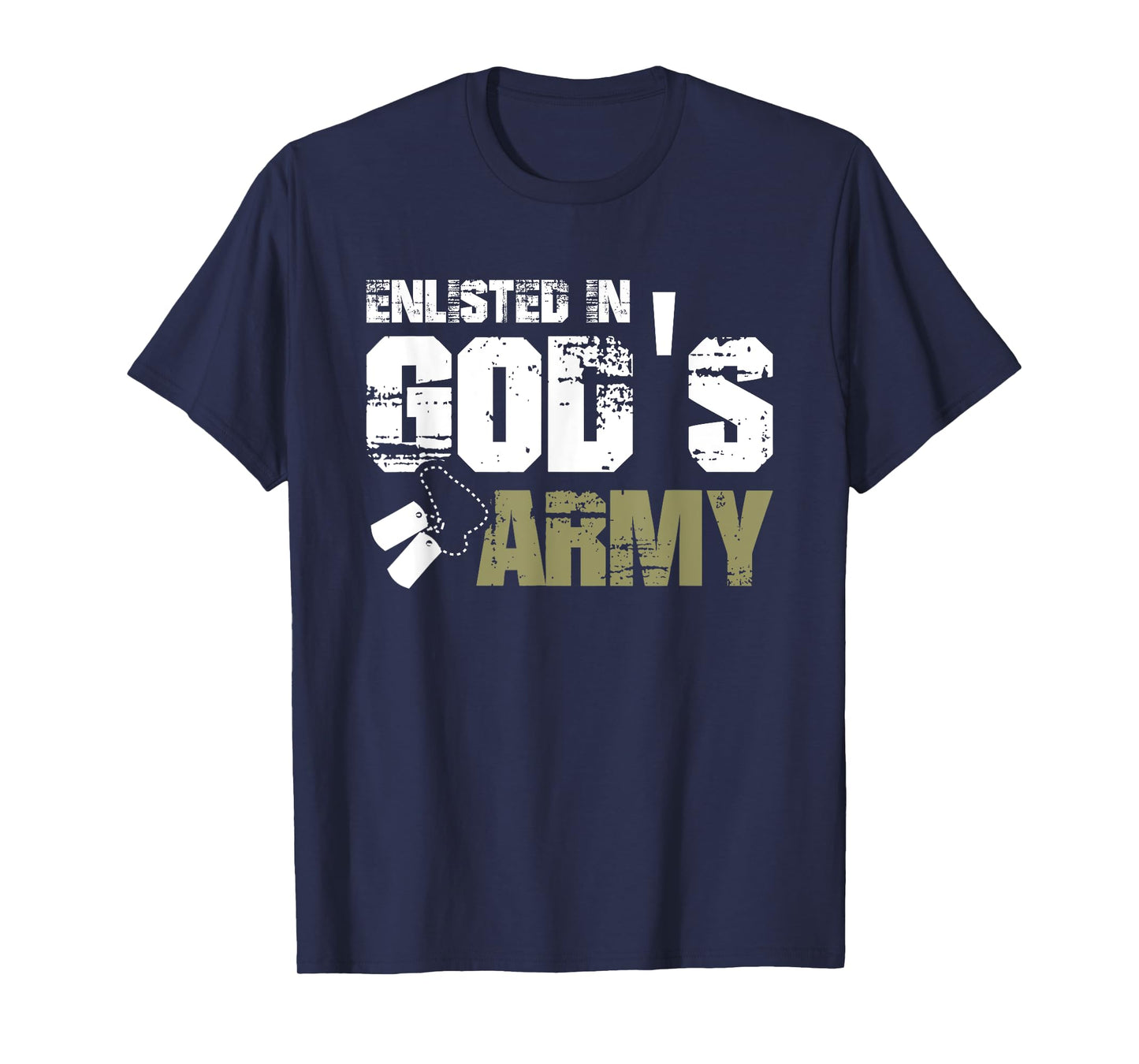 Enlisted In God's Army T-Shirt