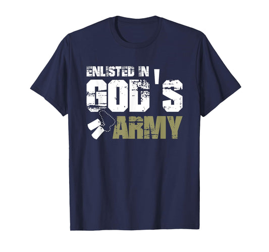 Enlisted In God's Army T-Shirt
