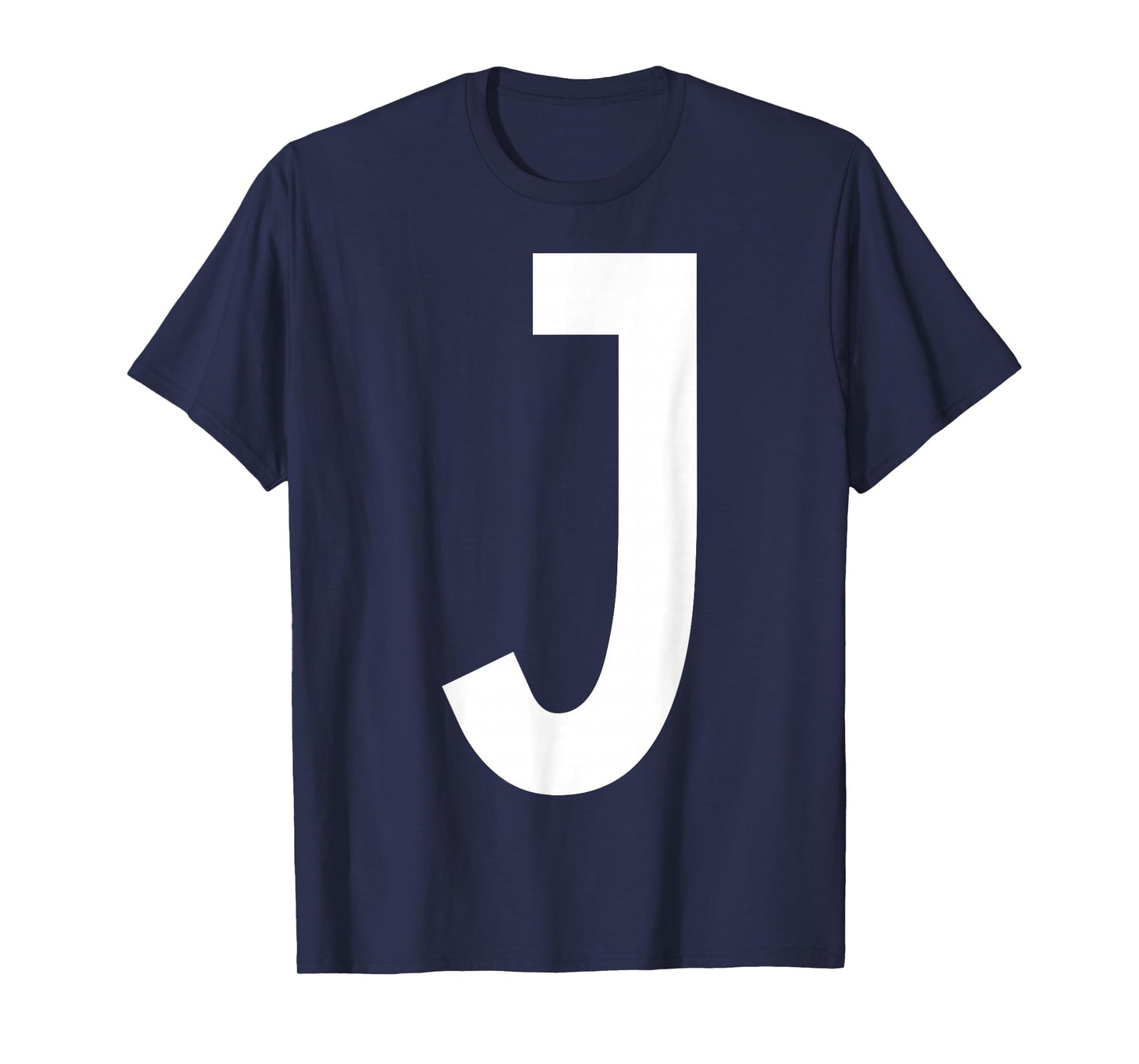 Letter J Funny Group Matching Christmas Costume 2025 Family T-Shirt