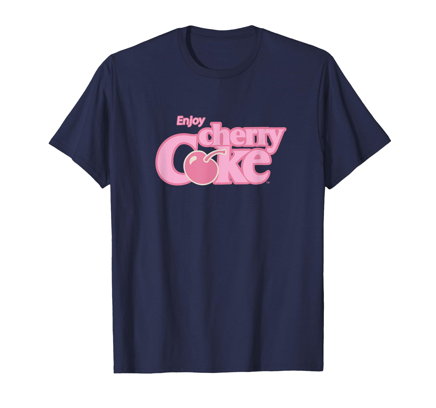 Coca-Cola Very Cherry Pink Outrageous Front & Back T-Shirt