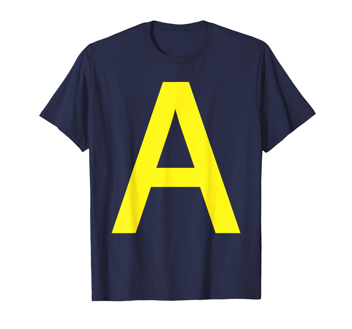 Letter A Group Matching Halloween Costume T-Shirt