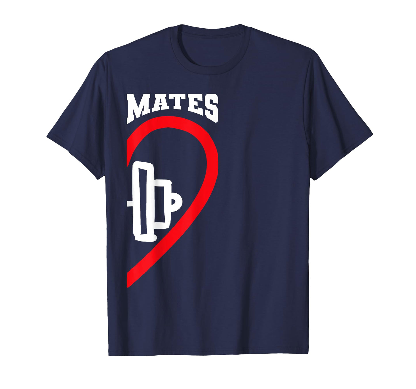 Swole Mates Cute Workout Matching Couples Valentine Day Gym T-Shirt