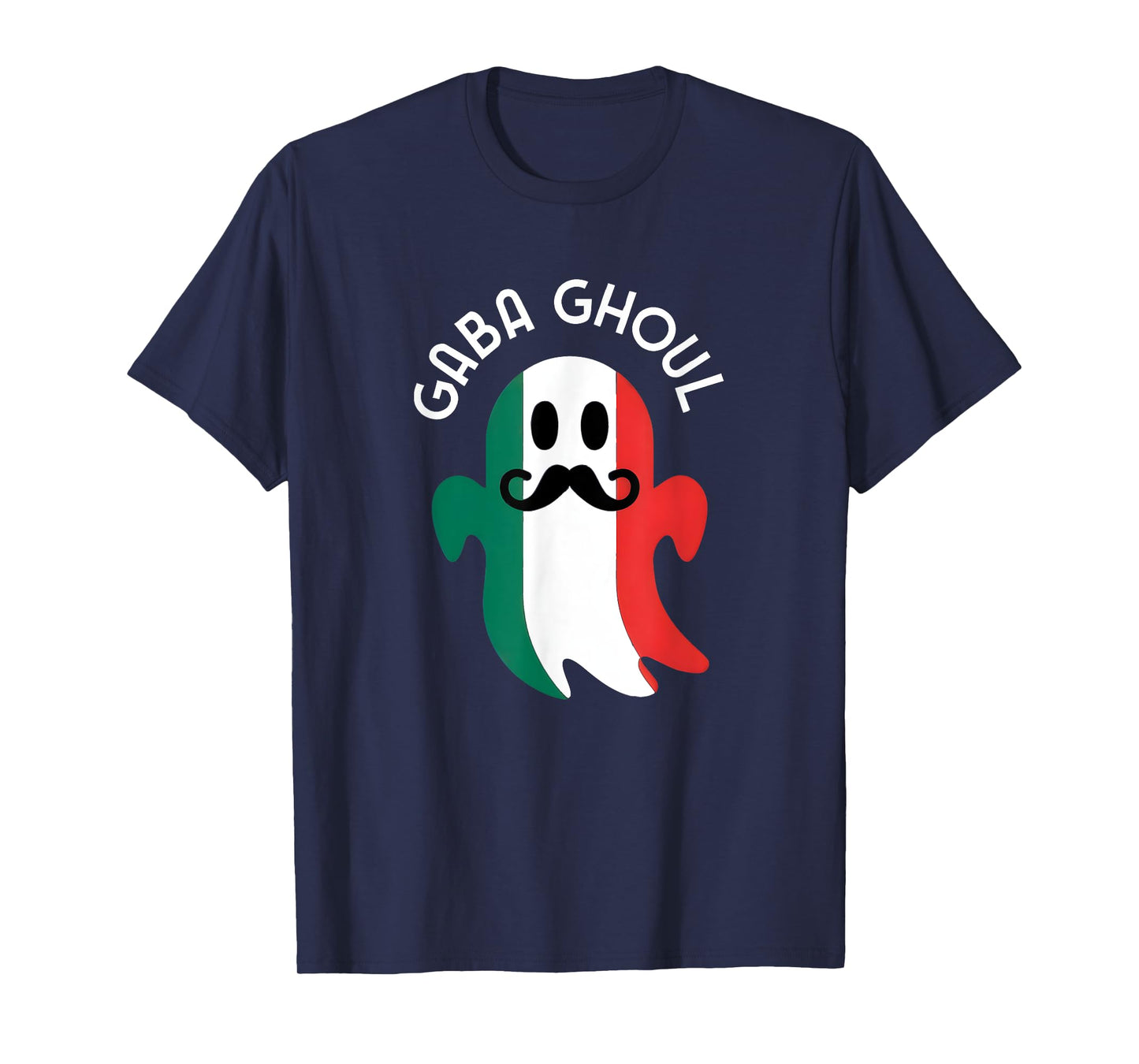 Funny Italian Ghost Halloween Pun Gaba Ghoul T-Shirt