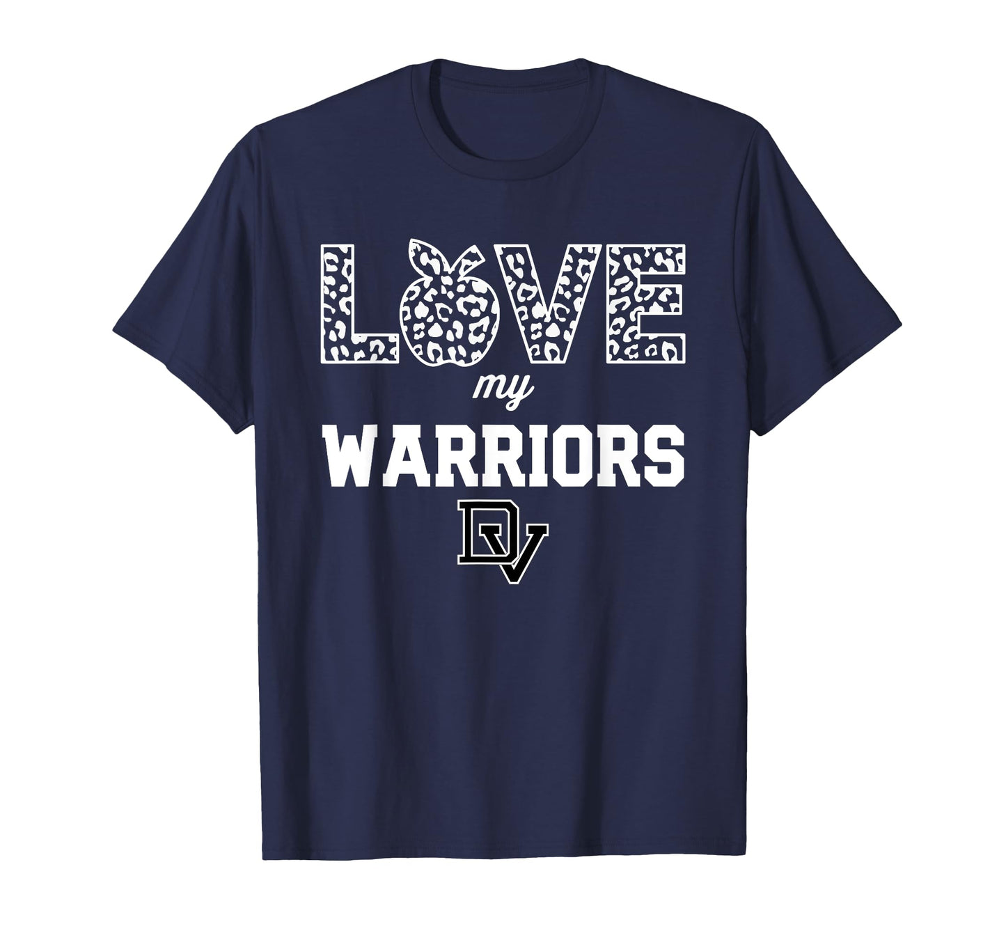 Delaware Valley Warriors Logo Love My Team HS T-Shirt