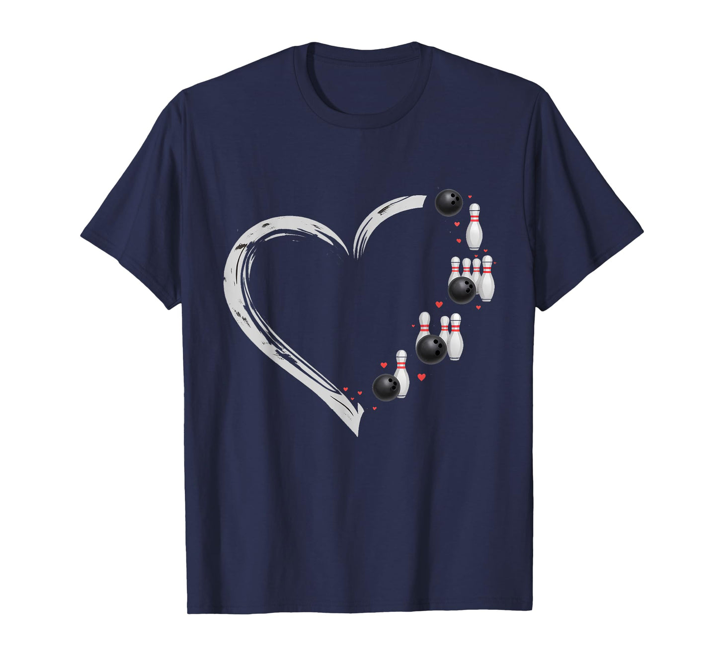 Bowling Shirt Girls Love Team Bowling Vintage T-Shirt
