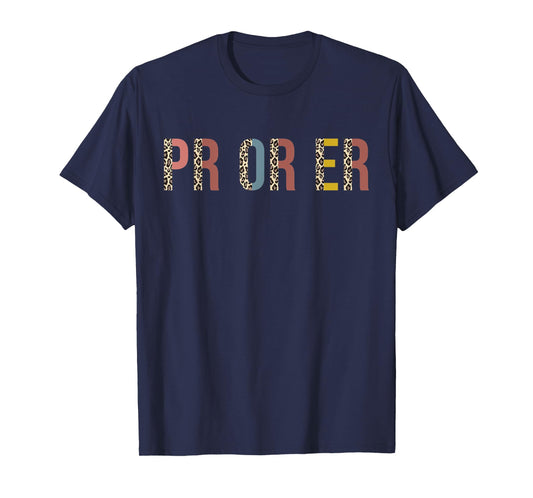 Pr Or Er Weightlifting Bodybuilding Trendy Fitness Gym T-Shirt