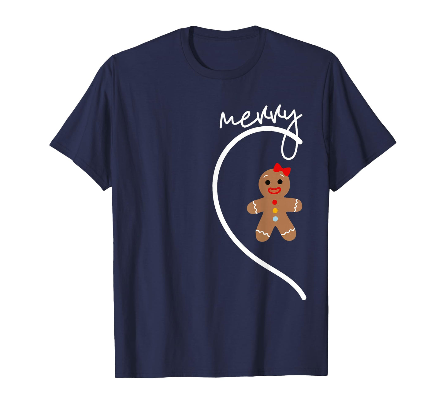 Merry Christmas Gingerbread Xmas Pajamas Holiday Couples T-Shirt