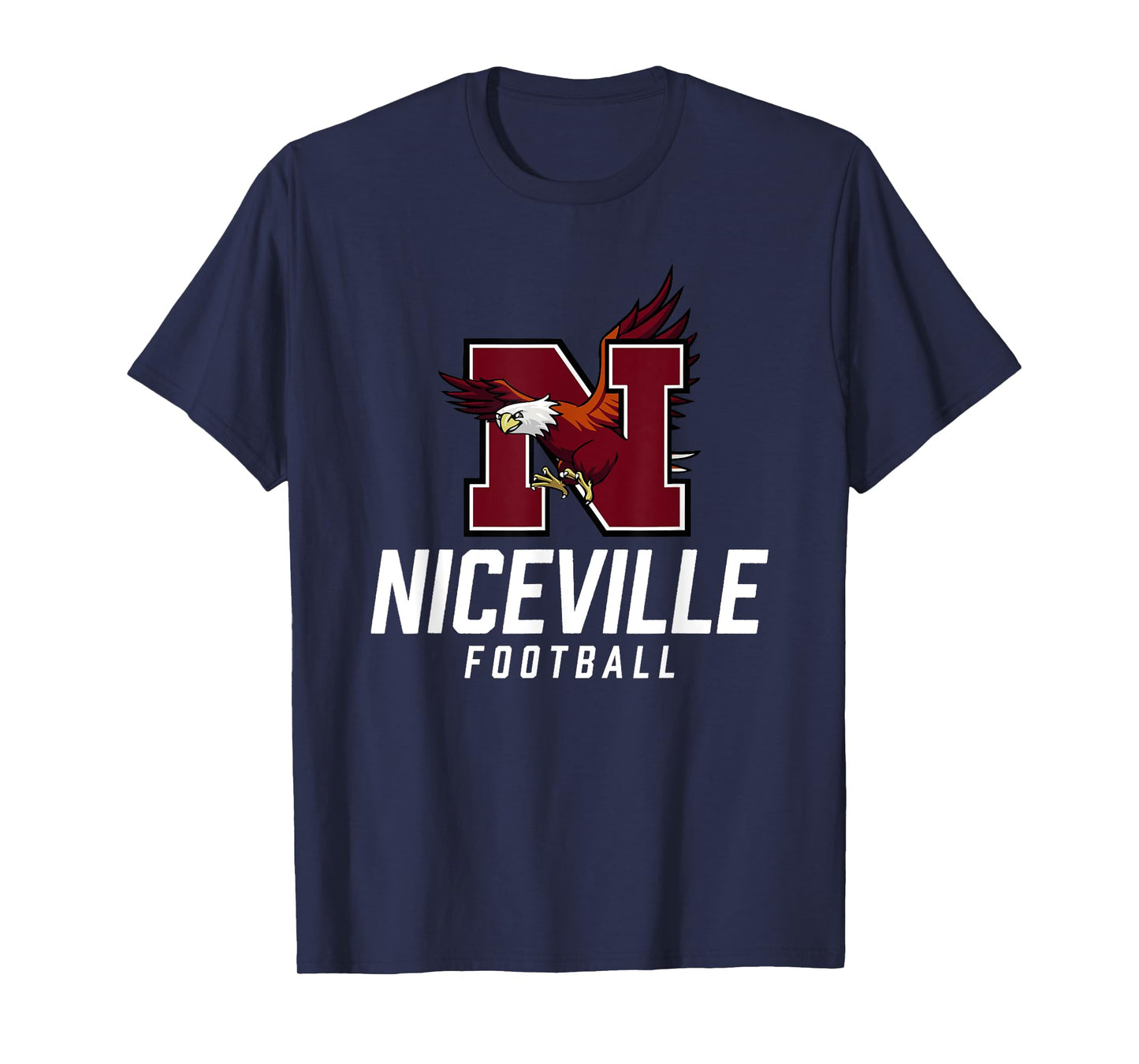 Niceville Eagles Logo Football Team HS T-Shirt