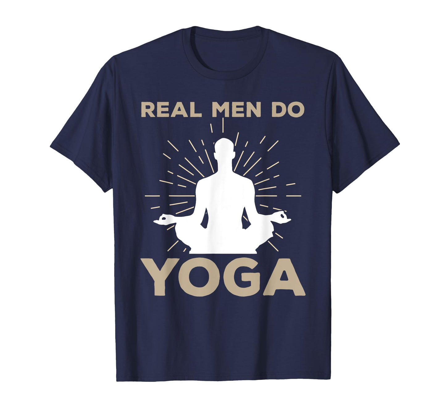 Funny Yoga Design For Men Boys Yoga Pose Meditation Lovers T-Shirt
