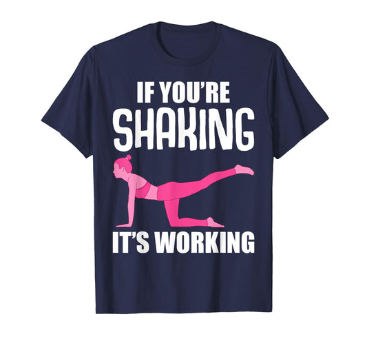 Funny Pilates For Women Men Gym Fitness Instructor Workout T-Shirt