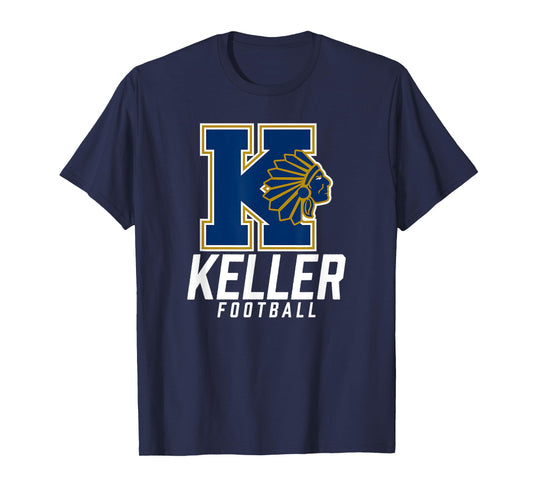 Keller Indians Logo Football Team HS T-Shirt