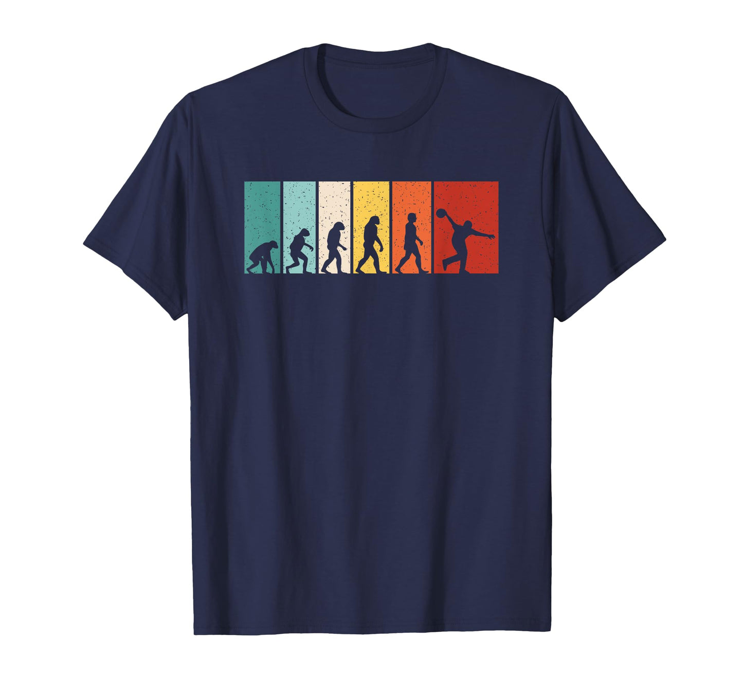 Retro Bowler Evolution Funny Bowling Lover Men Women Kids T-Shirt