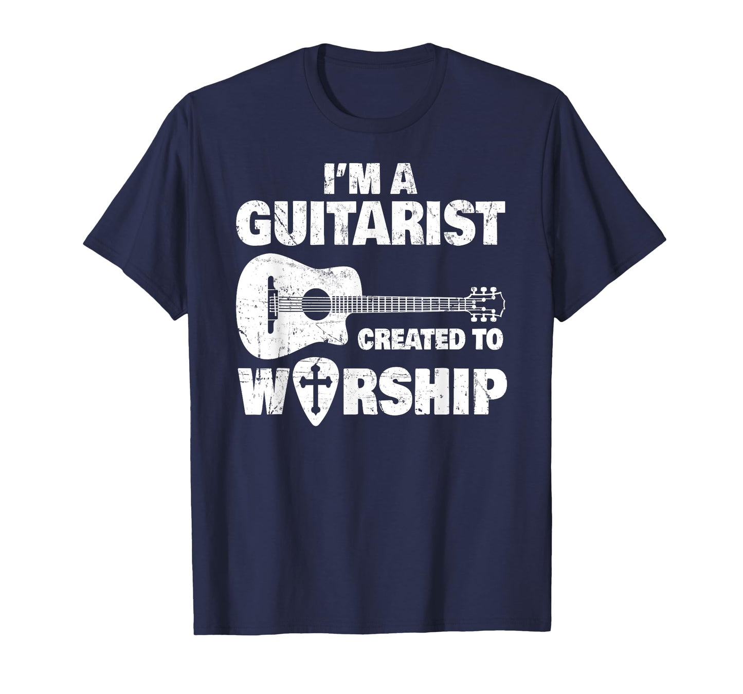 Christian Music Church Guitar Jesus T-Shirt Rock Band Gift T-Shirt