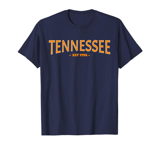 Tennessee Vintage Classic Print for Volunteer State Fans T-Shirt