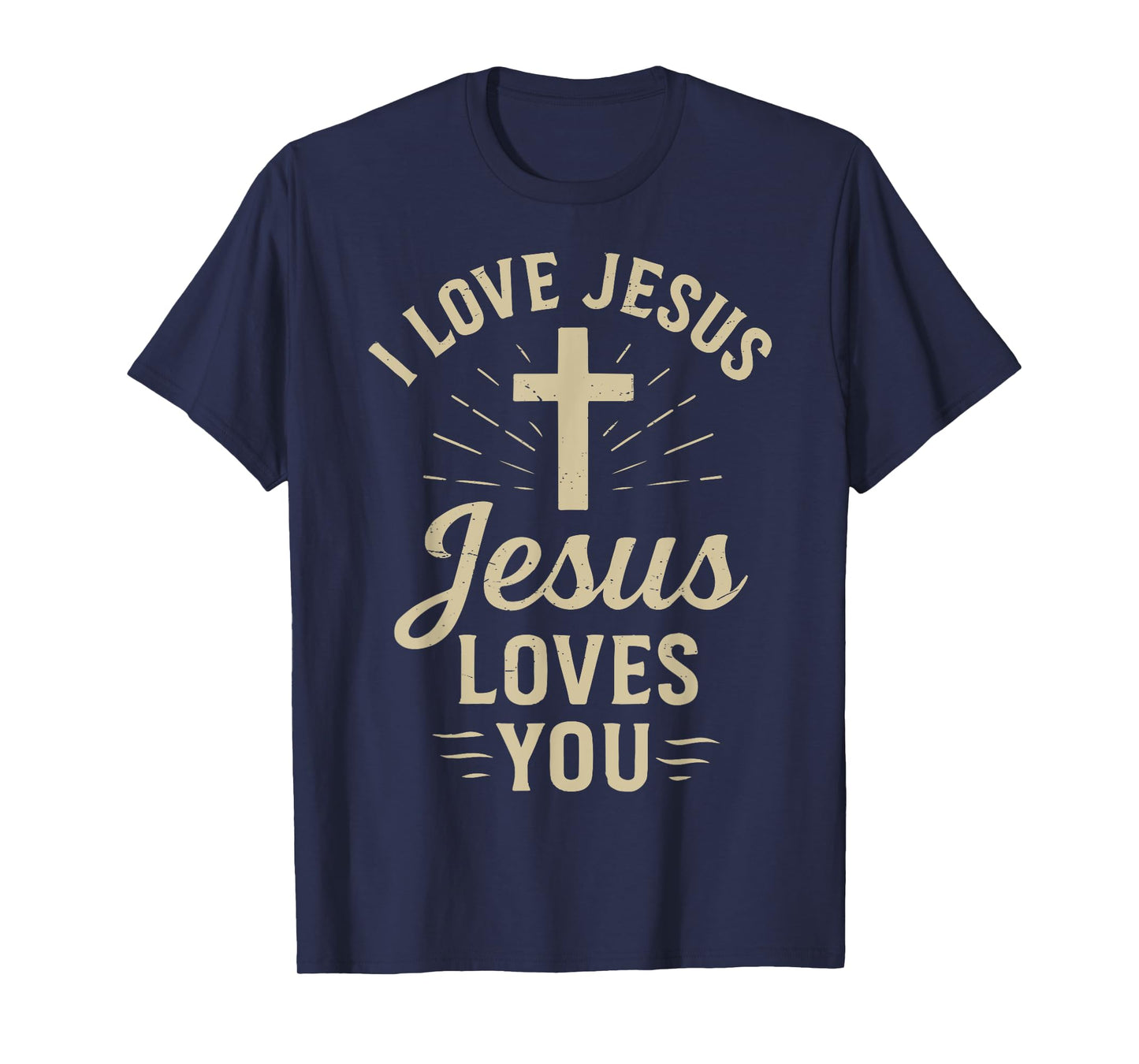 Men I Love Jesus and You Too Much Christian God Son Toddler T-Shirt
