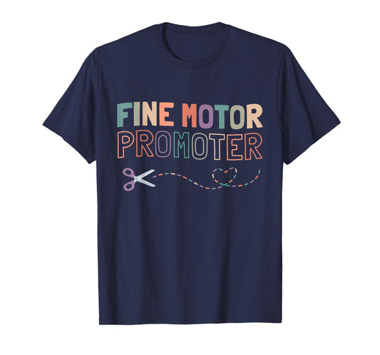 Groovy Fine Motor Promoter Occupational Therapy OT Therapist T-Shirt