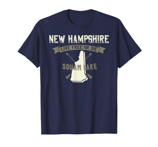 Vintage Squam Lake, New Hampshire T-Shirt T-Shirt