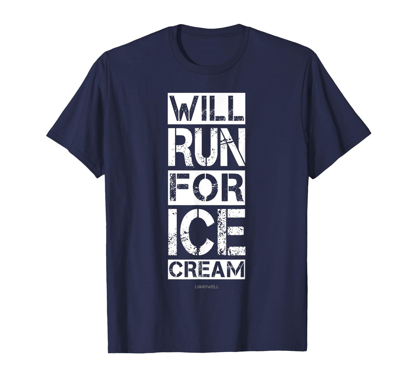 Funny Will Run For Ice Cream Running Shirt - Runner Shirts Men Women Girls Kids T-Shirt