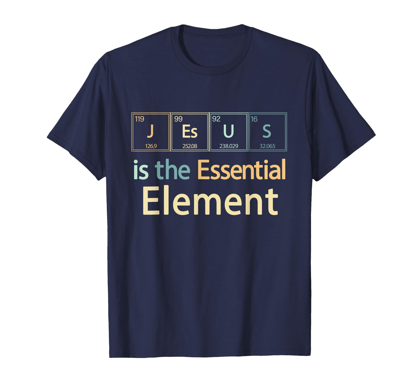 Jesus Essential Element Vintage Believer Faith Christians T-Shirt
