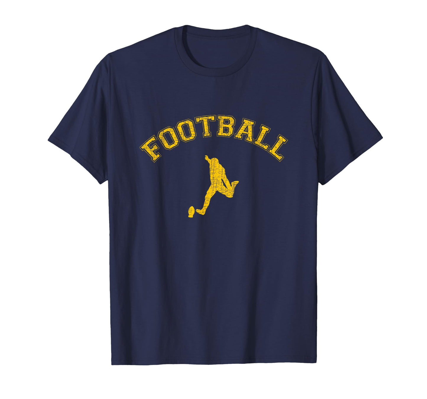 Classic College-style Football Kicker T-Shirt T-Shirt