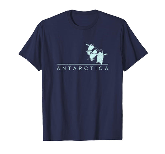 Antarctica Penguins Graphic Souvenirs T-Shirt