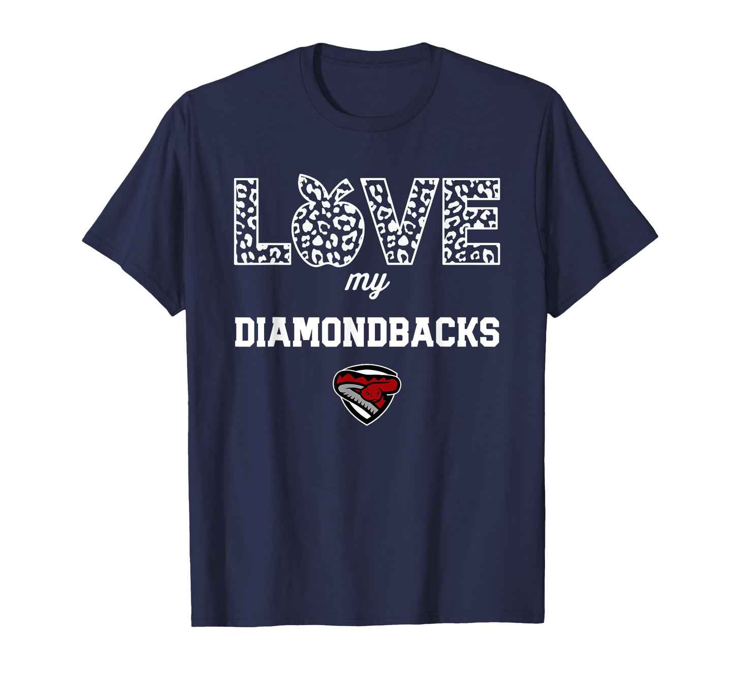 Desert Oasis Diamondbacks Logo Love My Team HS T-Shirt