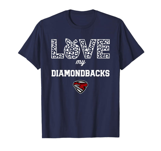 Desert Oasis Diamondbacks Logo Love My Team HS T-Shirt