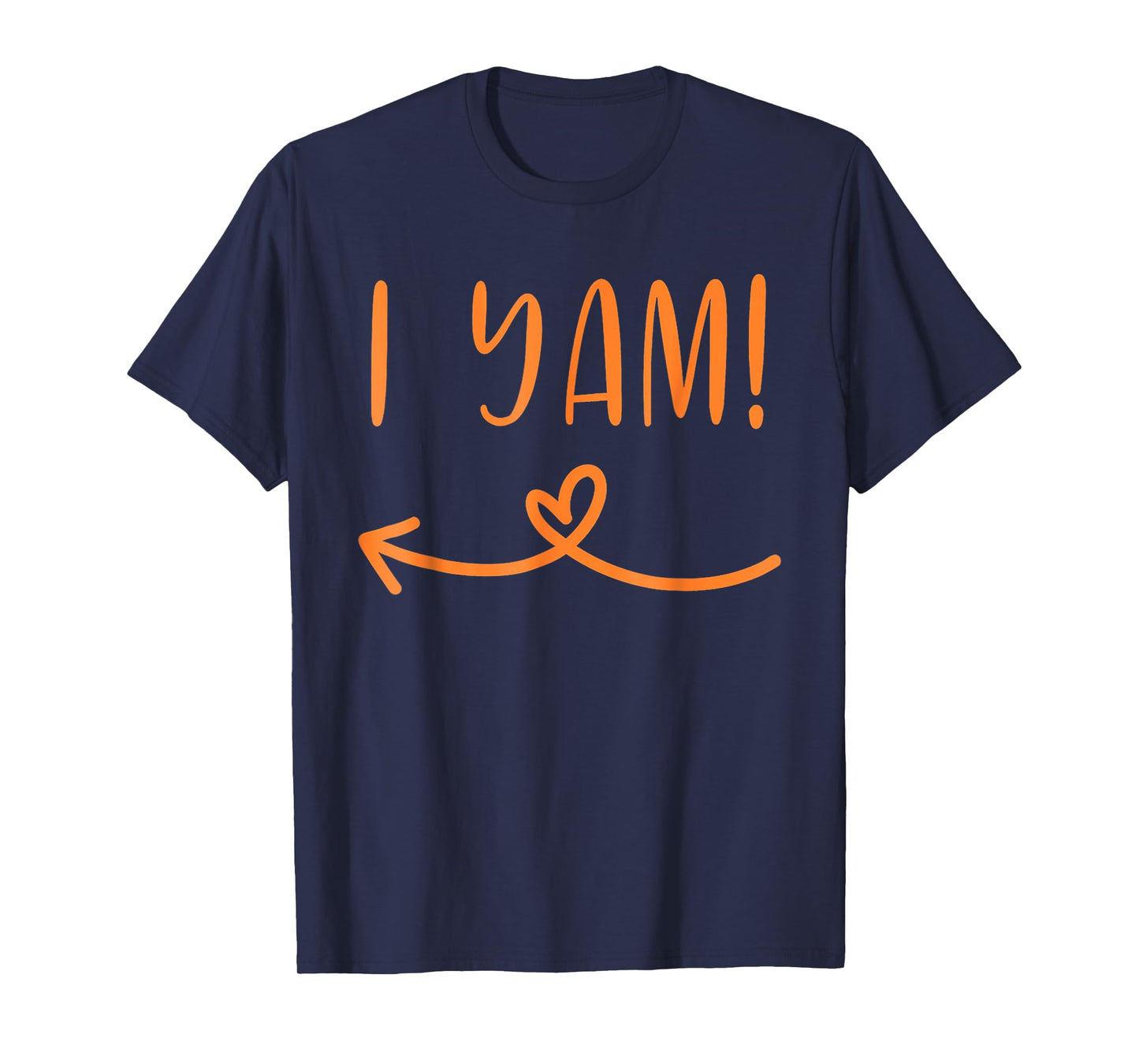 Thanksgiving Matching Couple She's My Sweet Potato I Yam Set T-Shirt
