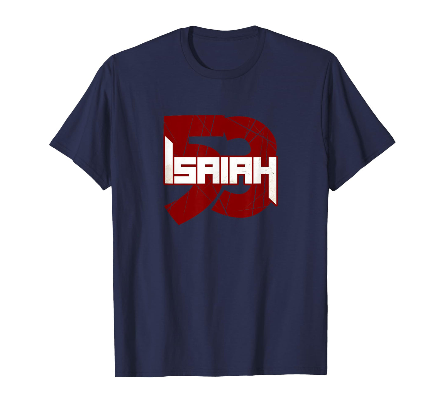 Christian Isaiah Commentary Bible Verse Jesus Isaiah 53 Men T-Shirt