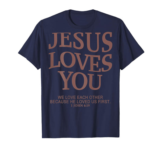 Youth Jesus Love You Christian God Good Boy Son Me I Toddler T-Shirt