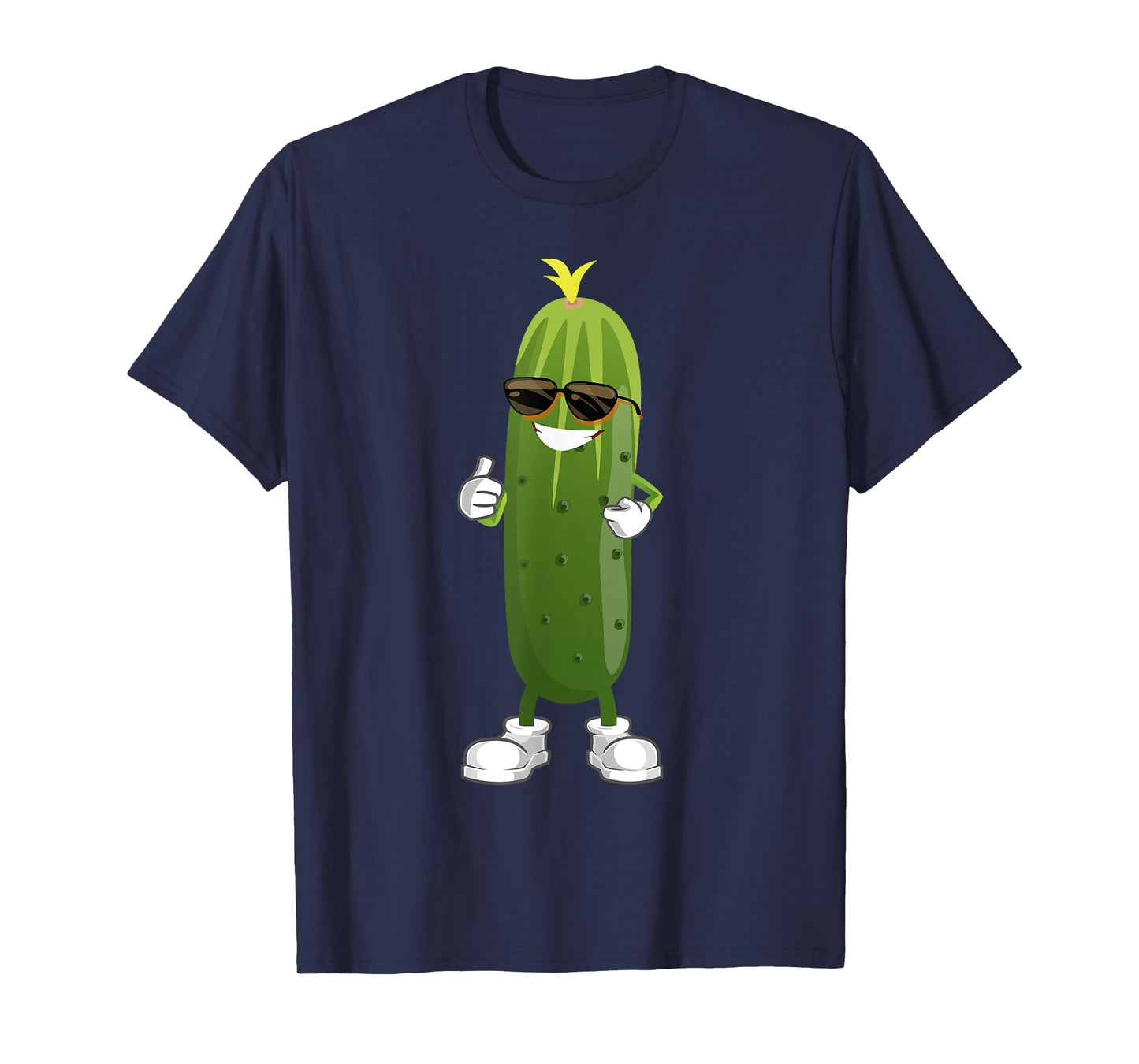 Funny Cucumber Designs For Dancing Food Love Pickle Tee T-Shirt