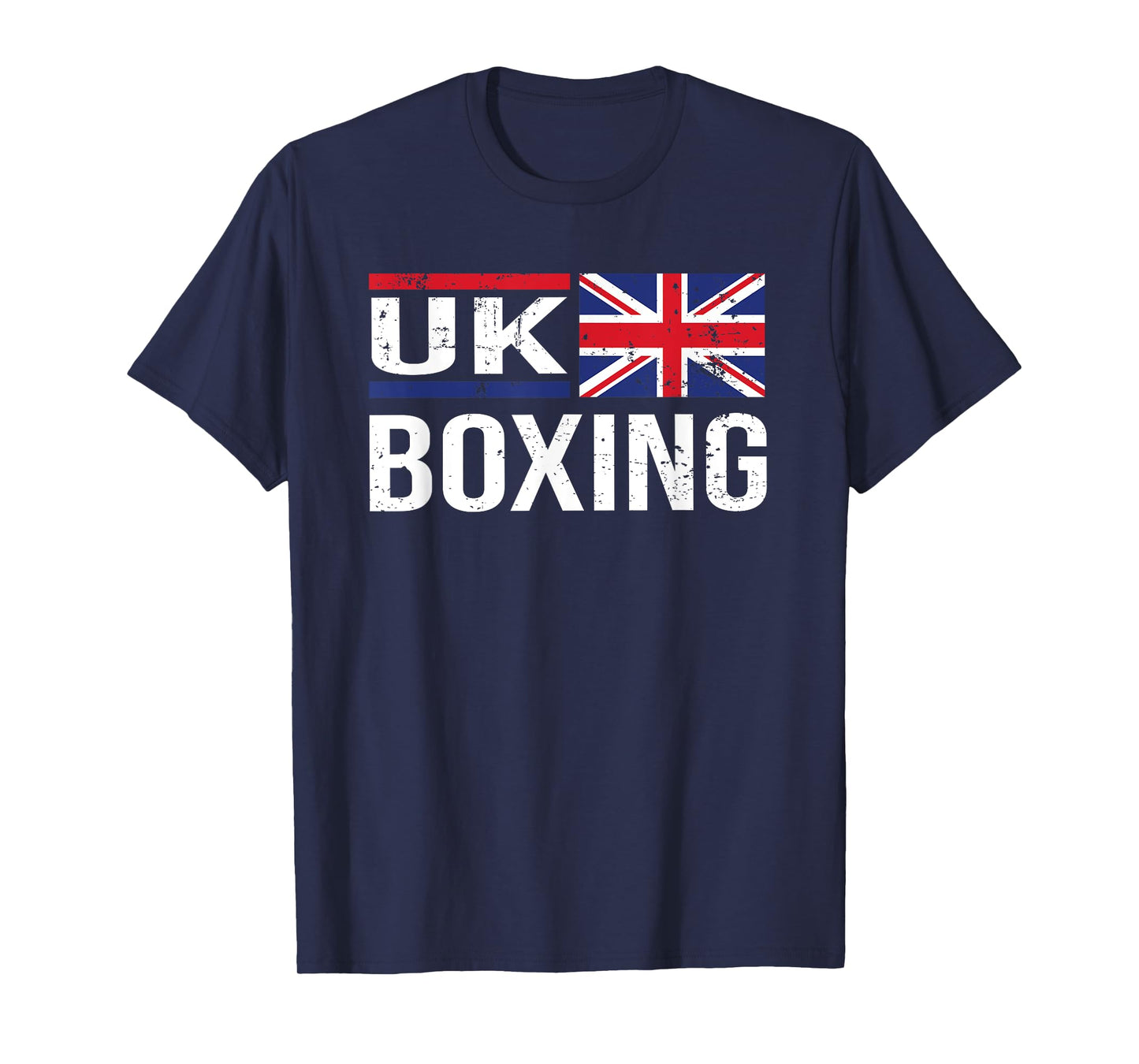 UK Boxing Great Britain Flag Gym Sparring Amateur Sport T-Shirt