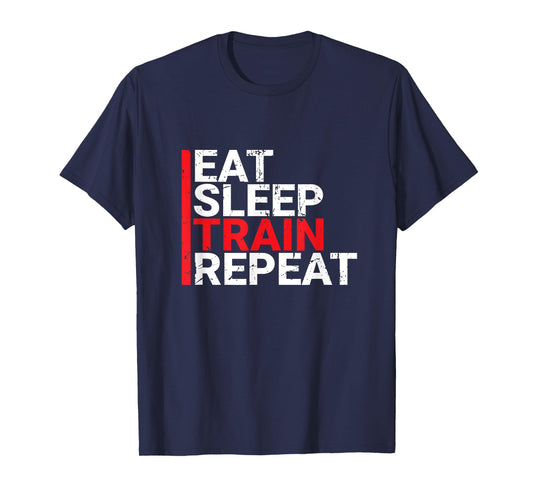 Eat Sleep Train Repeat T-Shirt