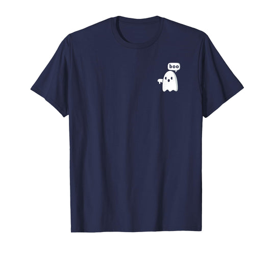 Thumbs Down Ghost Screaming Boo Disapproval Ghost halloween T-Shirt