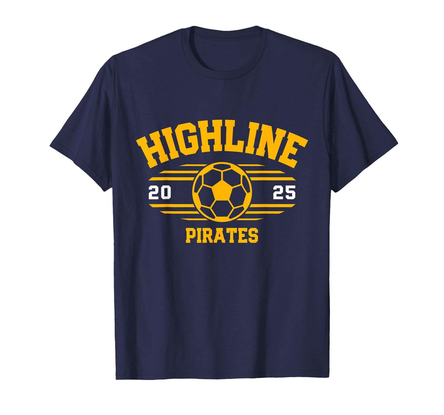 Highline Pirates Soccer Ball 2025 T-Shirt