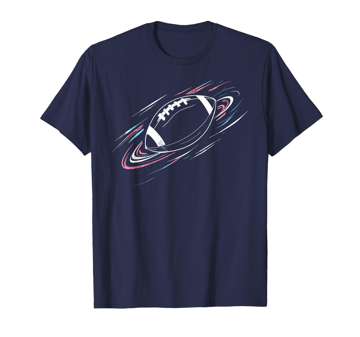 American Football Minimal Football Graphic T-Shirt