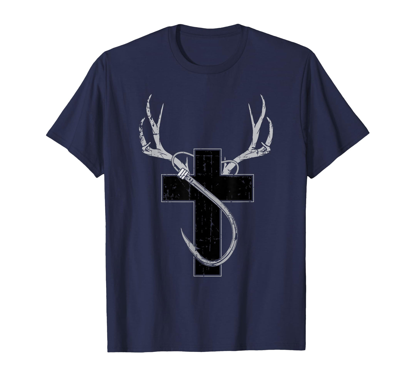 Funny Christian Hunting Fishing Lover Gift For Men And Women T-Shirt