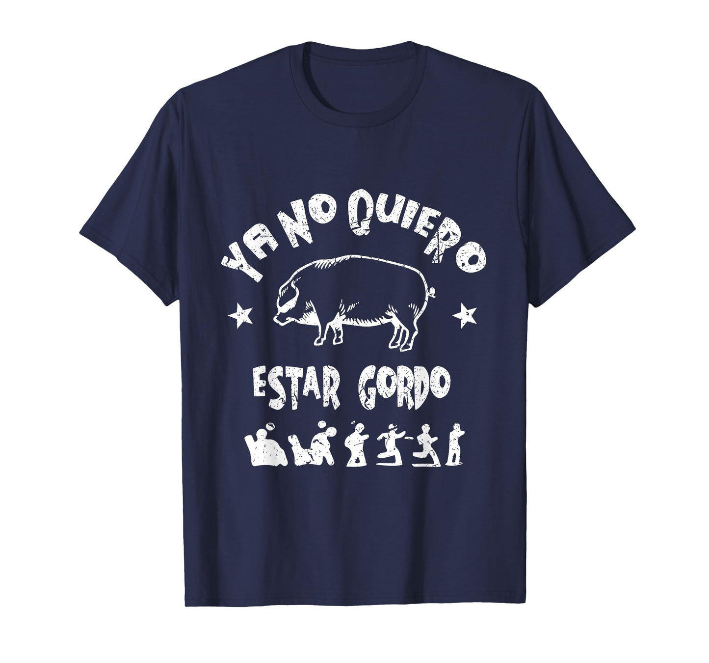Vintage Ya No Quiero Estar Gordo T-Shirt