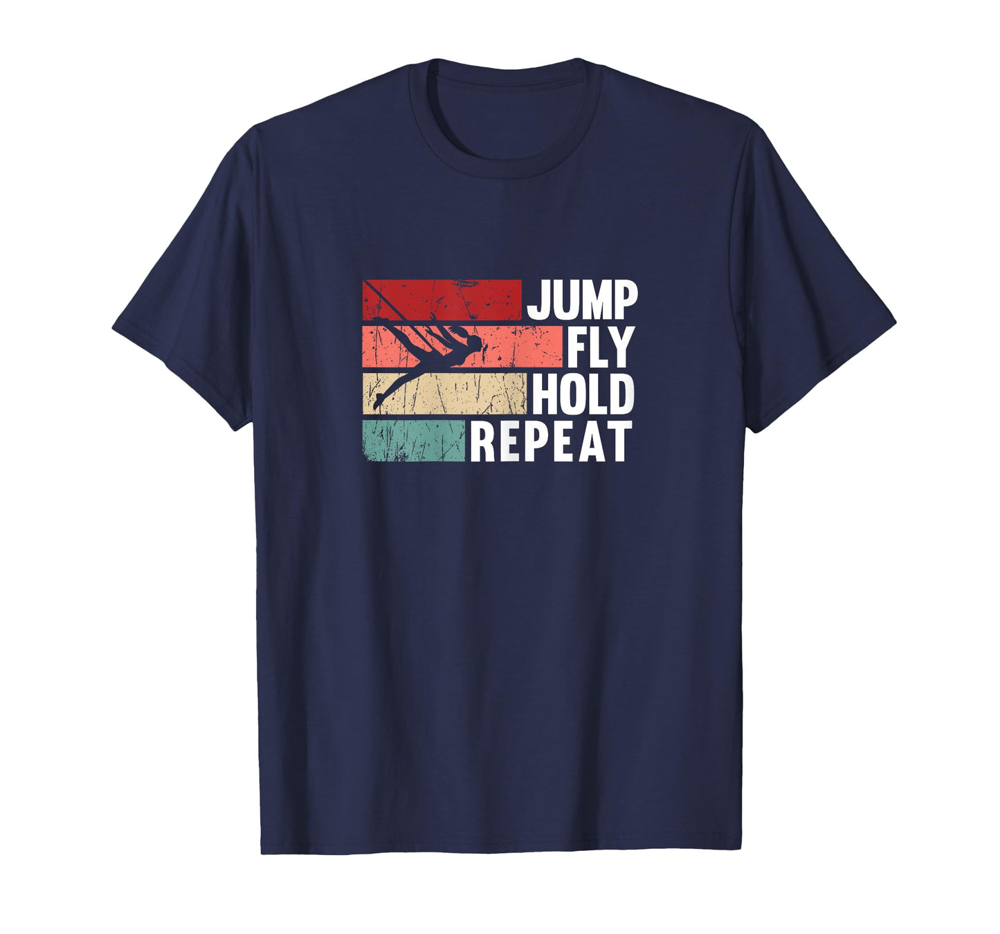 Bungee Fitness Equipment Jump Fly Sling Workout T-Shirt