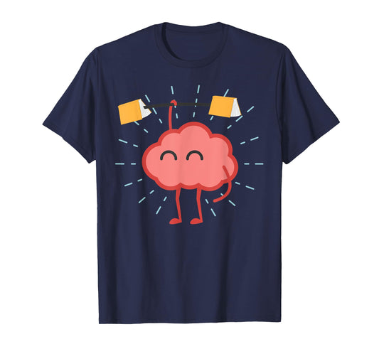 EXERCISE YOUR BRAIN T-Shirt WORKOUT YOUR BRAIN Shirt T-Shirt