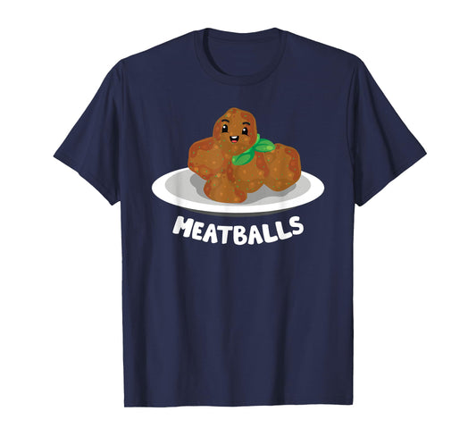 Spaghetti & Meatballs Matching Couple Halloween Best Friends T-Shirt