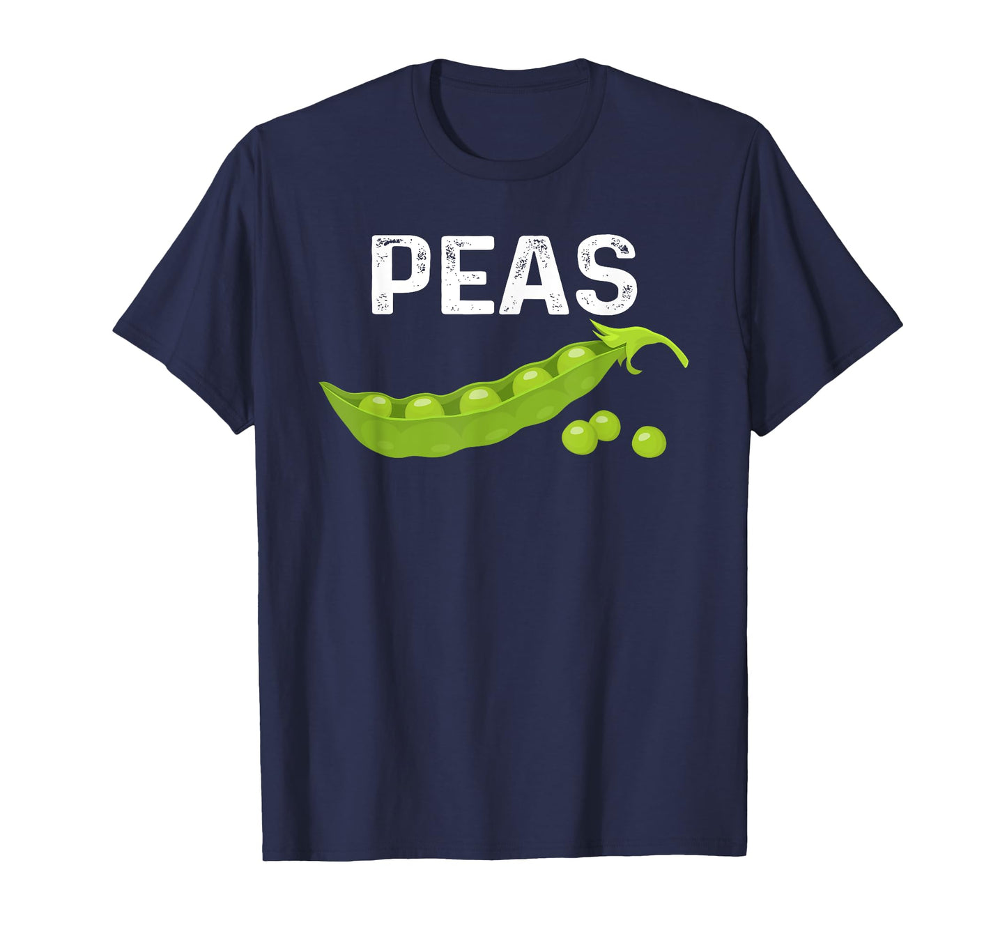 I Love Peas Funny Peas Halloween Costume For Vegetable Lover T-Shirt